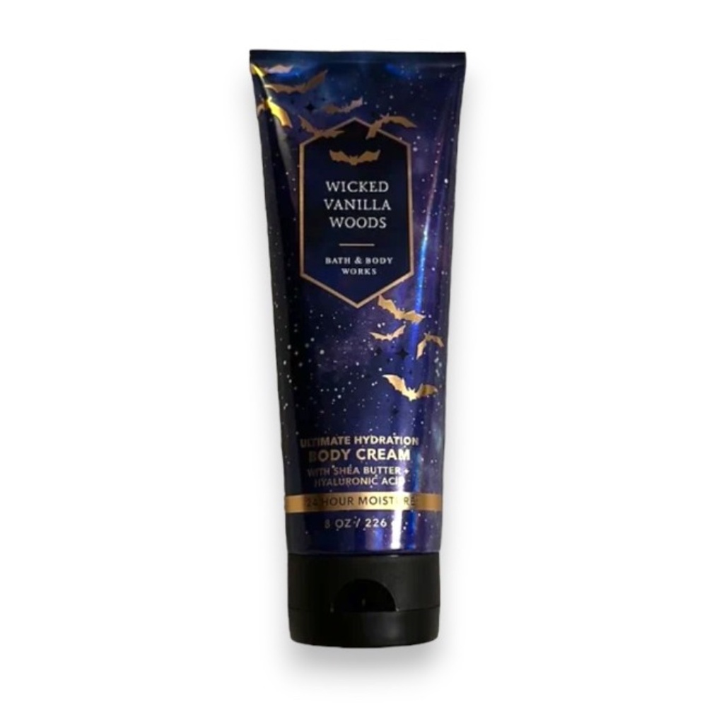 Bath and Bodyworks Wicked Vanilla Woods 8oz Body Cream | New